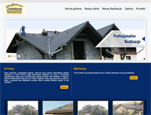 Tablet Screenshot of dachy-smietana.pl